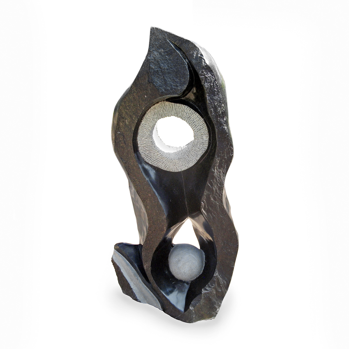 Stone sculpture by Agripa Tirugu