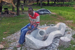 Stone sculptures for sale by Agrippa Tirigu