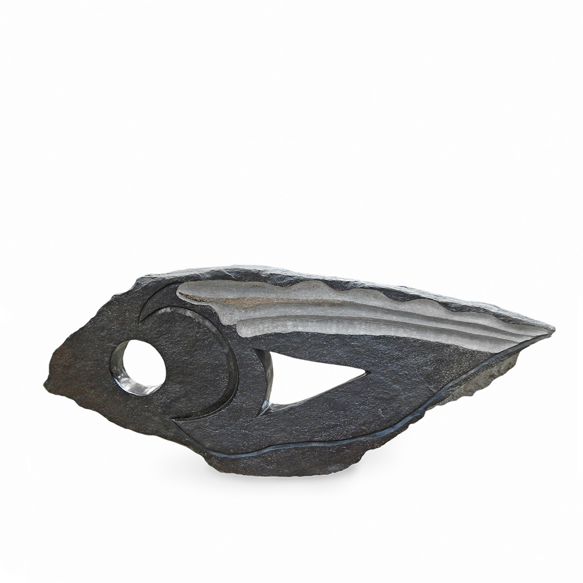 Stone sculpture by Agripa Tirugu